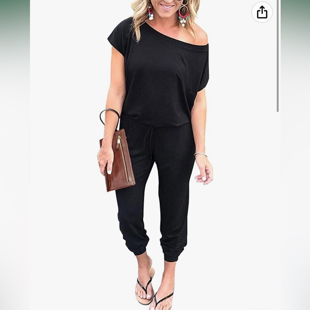 Off the shoulder romper